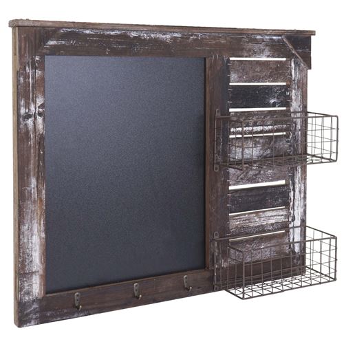 Garde-robe murale MENDLER HWC-A94 style shabby vintage 56x68cm