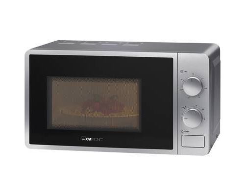 Clatronic MW 791 - Four micro-ondes monofonction - 20 litres - 700 Watt - argent