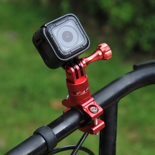 Support vélo, moto, windsurf aluminium pour Gopro® et caméra sport