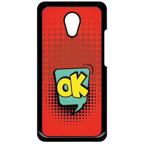 Coque Meizu M2 Note Ok Fond Rouge