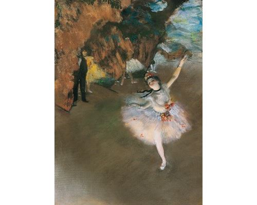Puzzle 1000 Pièces : Degas Edgar - Ballerine, Clementoni