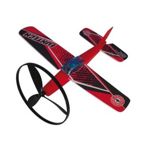 Günther avion Fun Tech 26 cm rouge/noir