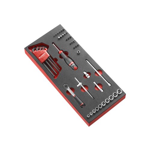 Module Mousse Cliquet Douilles 1/4'' Facom Modm.R161-36Pb