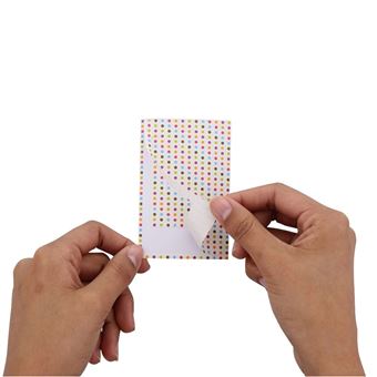 20 stickers photos format mini