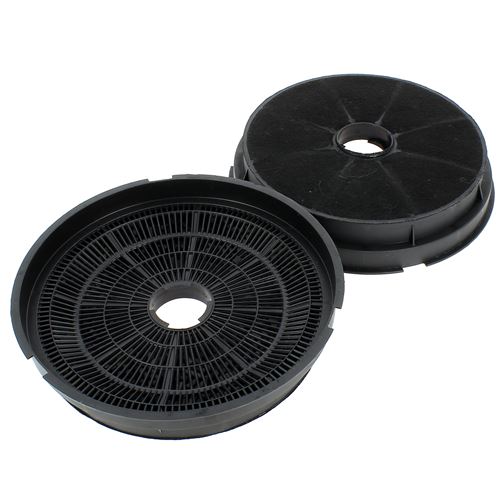 Filtre charbon rond par 2 d=190mm pour Hotte Airlux, Hotte Far, Hotte Glem