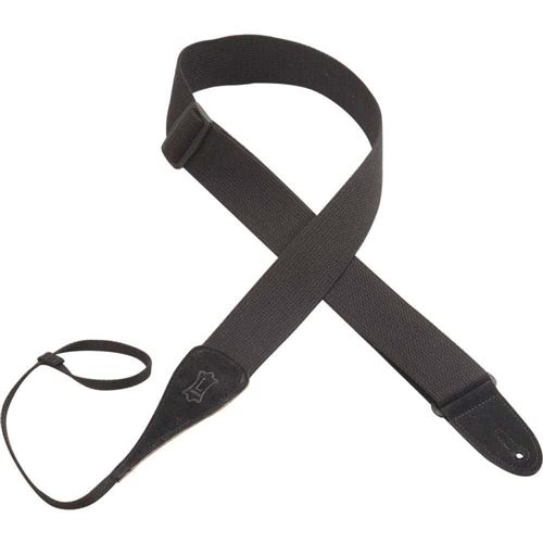 Non Communiqué Levys 5 Cm Pour Acoustique Avec Lacet Coulant Black Sangles Et Courroies