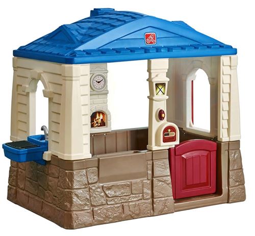 Step2 maison de jeu Neat & Tidy Cottage bleu 130 x 120 x 89 cm