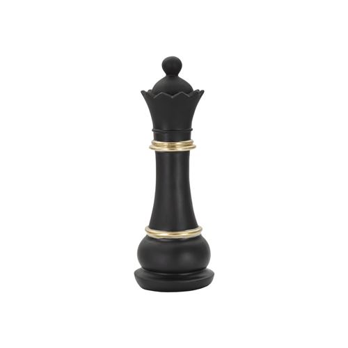 Mauro Ferretti Noir Statuette Échecs - Image 2