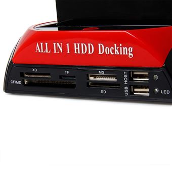 All In 1 HDD Docking Station Double 2.5 3.5 IDE SATA Boîte DISQUE