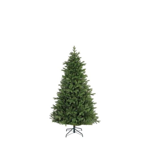 Sapin de Noël Tanoak - PVC - H 155 x ~ 114 cm - 1018 branches - Vert