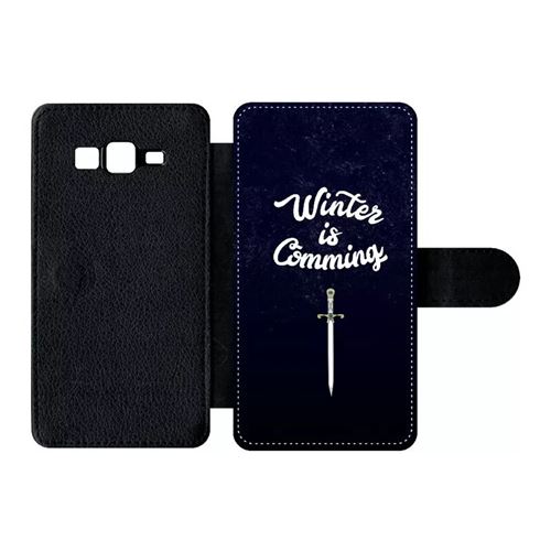 Etui À Rabat Samsung Galaxy Grand Prime G5306 Winter Is Comming