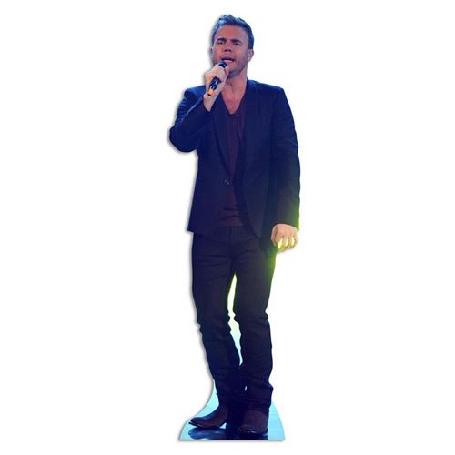 Figurine en carton taille reelle Gary Barlow 180cm