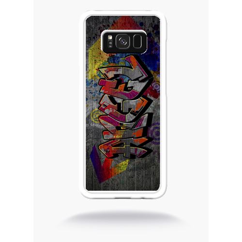 Coque Angel Street Art Compatible Samsung S8+ Bord Transparent