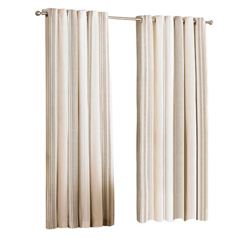 Riva Home Broadway - Ensemble de rideaux à œillets (168 x 229cm) (Café) - UTRV221