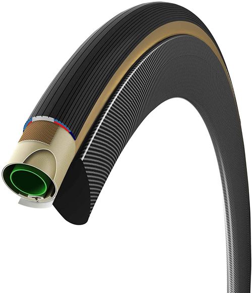 Vittoria pneu tubulaire Corsa G+ Isotech 28 x 1,00 (25-622) noir