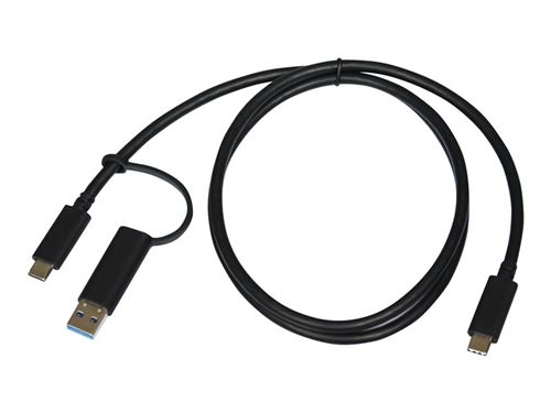 port connect station d'accueil triple écrans 3x 4k usb-c 85w pour 11 périphériques noire
