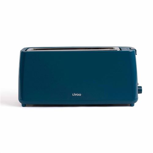 Livoo DOD168B - Grille-pain - 2 tranche - 1 Emplacements - bleu