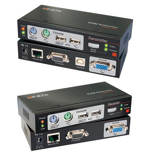 Lindy Extendeur Kvm Vga + Usb Sur Rj45 300M