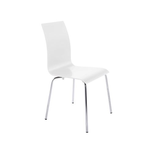 Kokoon Design - Chaise repas design Classic blanc