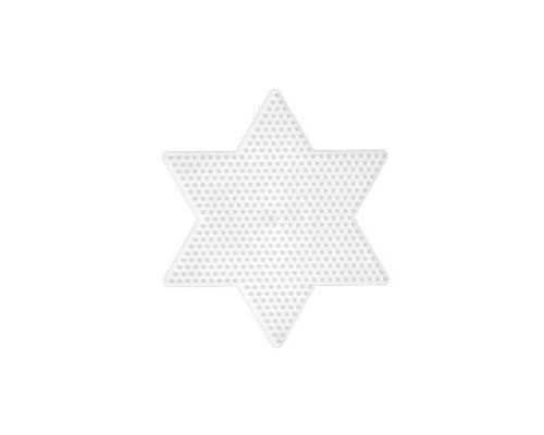 Plaque grande Étoile midi pour perles à repasser - hama