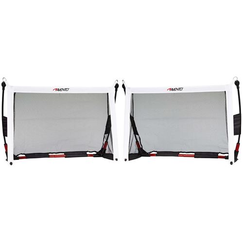 Avento Ensemble de but de football pliable 2 pcs 80x30x50 cm