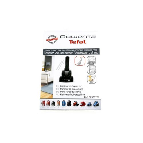 Mini Turbo Brosse pour Aspirateur Rowenta