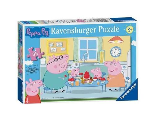 Ravensburger Peppa Porc Famille Temps 35 Pièce Puzzle
