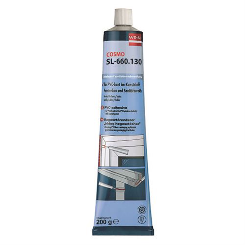 Colle PVC Transparente WEISS Tube Cosmo Haute Viscosité - SL-660.130