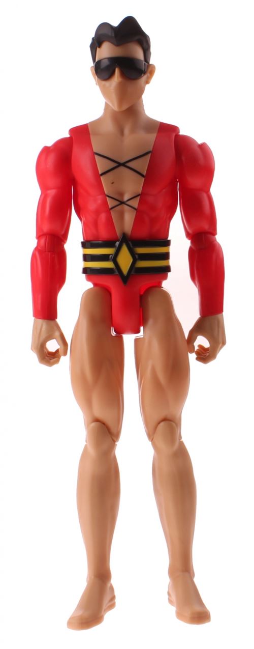 Mattel pion Plasticman 30 cm rouge