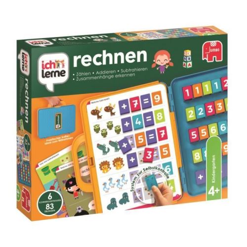 Jumbo I learn Ich lerne rechnen, 315 mm, 60 mm, 265 mm, 902 g, 5008,5 cm³, Boîte