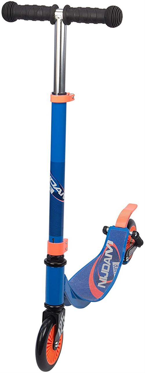 Nijdam with Rare Suspension Enfant Racer Scooter 125, Blue, One Size