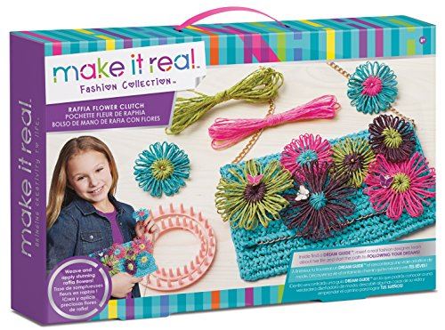 Bourse en raphia avec ficelle artisanale pour enfants