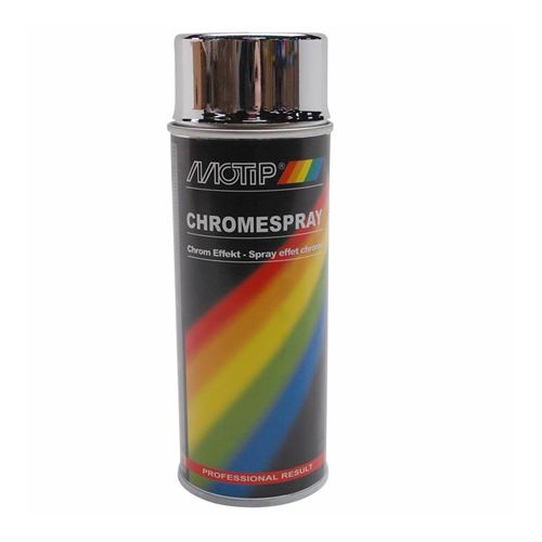 Bombe de peinture motip pro effet chrome spray 400ml (04060) (attention ne pas couvrir de vernis)