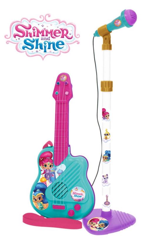 Shimmer&Shine Guitare + Micro Boîte 34x18x72