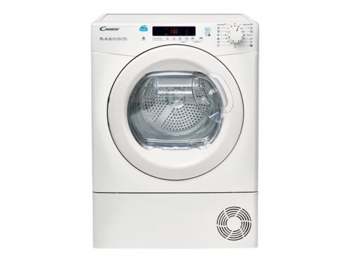 Candy SMART CS H10A2DE-S - Sèche-linge - indépendant - largeur : 59.6 cm - profondeur : 61 cm - hauteur : 85 cm - chargement frontal - blanc