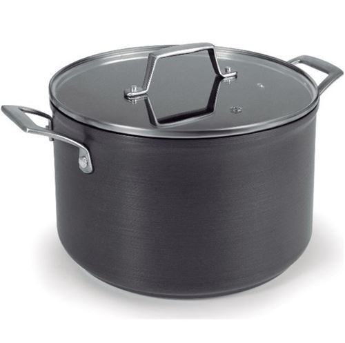 Non Communiqué Noir Marmite 26Cm Inox Avec Couvercle Lacor 48128 - Image 1