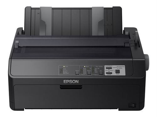 Epson Fx 890Iin - Imprimante - Noir et Blanc - Matricielle - Rouleau (21,6 Cm), Jis B4, 254 Mm (Largeur) - 240 X 144 Dpi - 9 Pin - Jusqu'à 738 Car/Sec - Parallèle, Usb 2.0, Lan