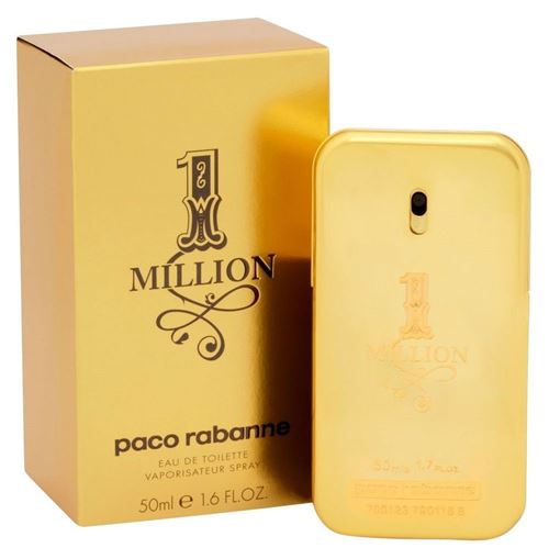 Paco Rabanne 1 Million Eau de Toilette pour Homme 50 ml
