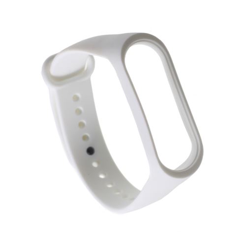 Bracelet en TPU doux blanc pour votre Xiaomi Mi Band 3