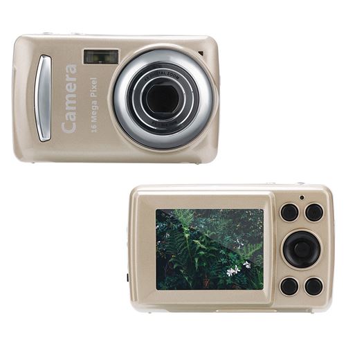 2.4Hd Écran Appareil Photo Numérique 16Mp Anti-Shake Détection de Visage Blanc Caméscope BT235