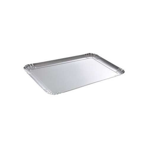 Udpp 3 plateaux en carton argent