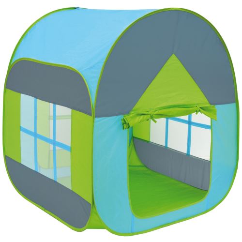 LittleTom Tente de jardin à boules 90x90x110cm jouet pour jeunes enfants Bleu