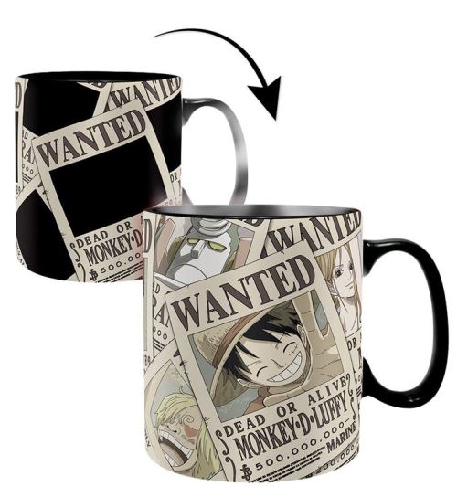 Tasse thermosensible One Piece - Wanted