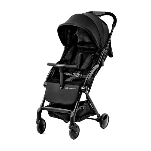 Kinderkraft PILOT Poussette Compacte, Ultra Légère, Pliable, 0 mois et +, Noir
