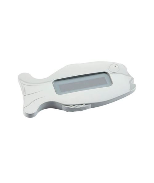 Thermobaby thermometre de bain a affichage digital gris agate