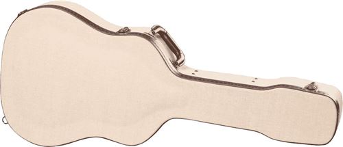 Gator Beige Etuis Guitare Bois Deluxe Gw Dreadnought Pour Guitare Folk - Image 1
