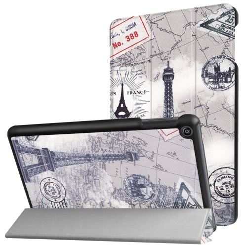 Amazon Fire HD 8 Housse Etui Cuir PU Tour Eiffel ALS51181