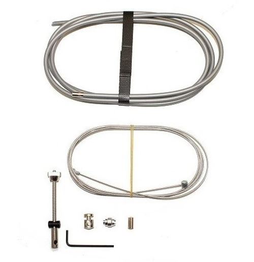 Slurf câble de frein pour frein à tambour avant/arrière complet argenté
