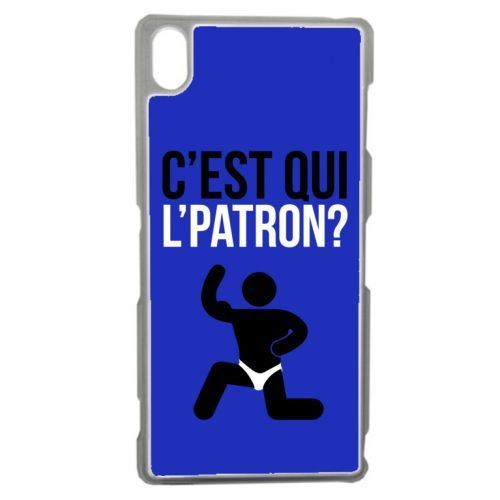 Coque transparente sony z3 c est qui l patron 3
