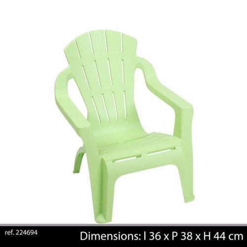 chaise fauteuil pour enfant en plastique style colonial